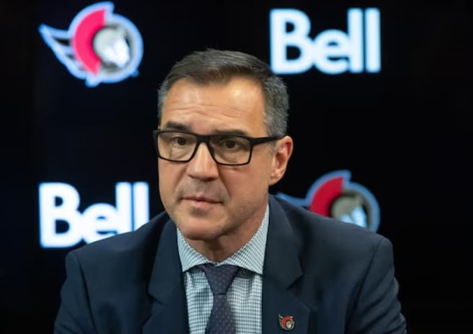 Steve Staios Ottawa Senators Head coaching trade deadline