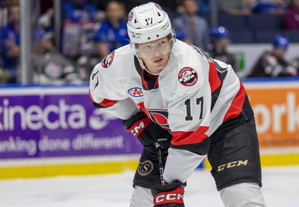 Stephen Halliday Belleville Senators Ottawa Senators